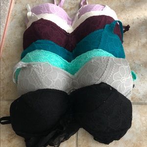 Lot of 7 Victoria Secret Bralettes